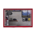 LEGO Road Bike 11380: desktop and wall display case panels or base without the main LEGO build.