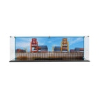 LEGO Maersk Dual-Fuel Container Vessel 40955: display case panels or base without the main LEGO build.