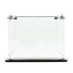 LEGO Santa's Front Yard 40484: empty case and white display base.