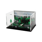 LEGO Battle of Endor 40362: complete Endor scene with the printed backdrop.
