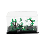 LEGO Battle of Endor 40362: Endor scene in the clear configuration.