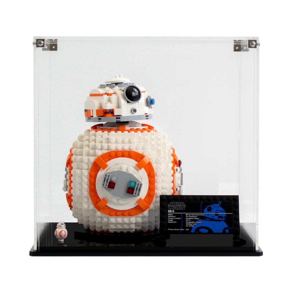 LEGO BB-8 75187: BB-8 in the clear configuration.