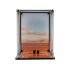 LEGO BB-8 Astromech Droid 75452: display case panels or base without the main LEGO build.