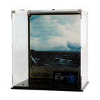 LEGO D-O 75278: display case panels or base without the main LEGO build.