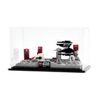LEGO Death Star II Battle 40407: complete model with the display case; Clear.