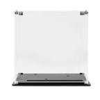 LEGO Droideka 75381: display case panels or base without the main LEGO build.