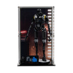 LEGO K-2SO Security Droid 75434: model and display case shown together.
