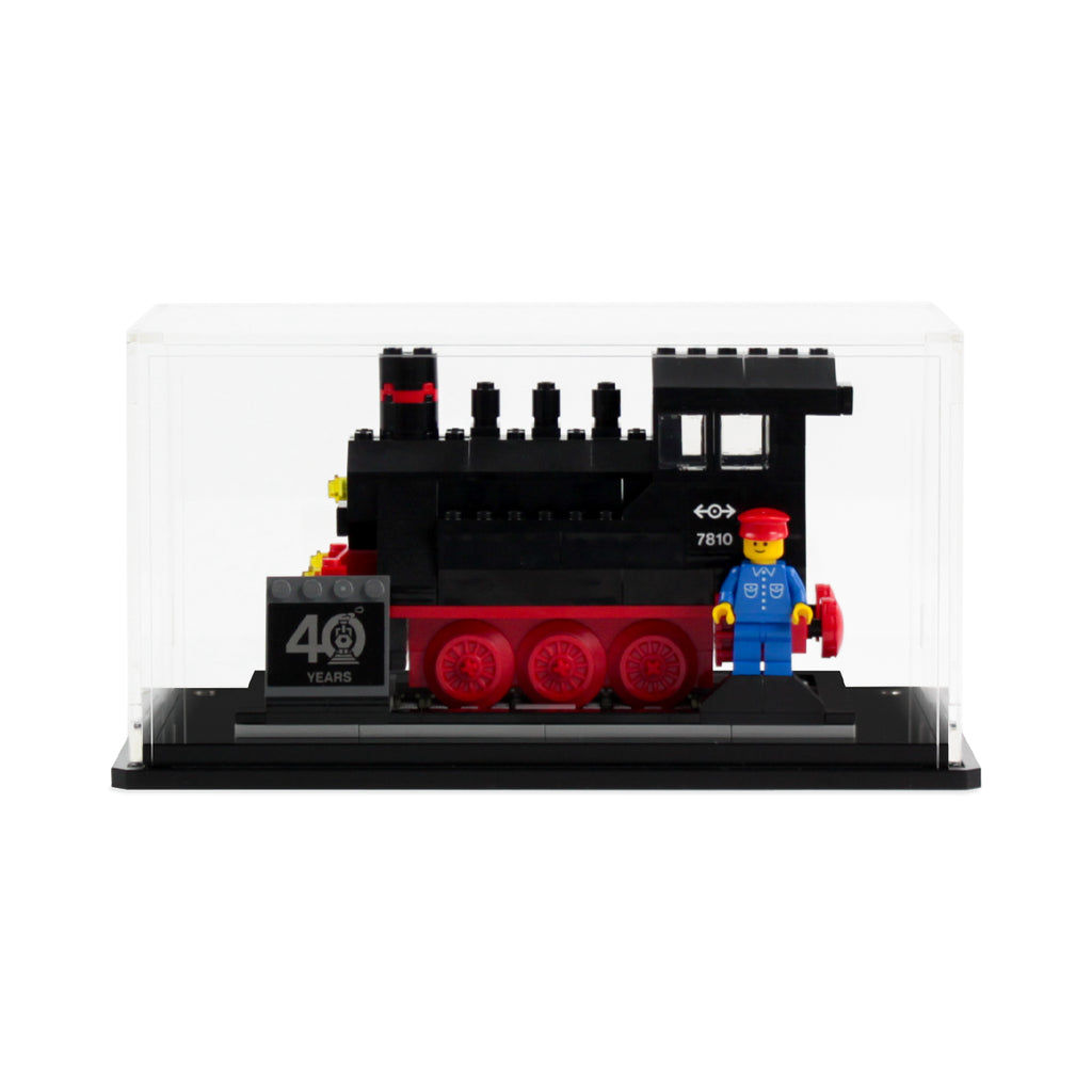 LEGO 40th Anniversary Train 40370: complete commemorative train in the clear case.