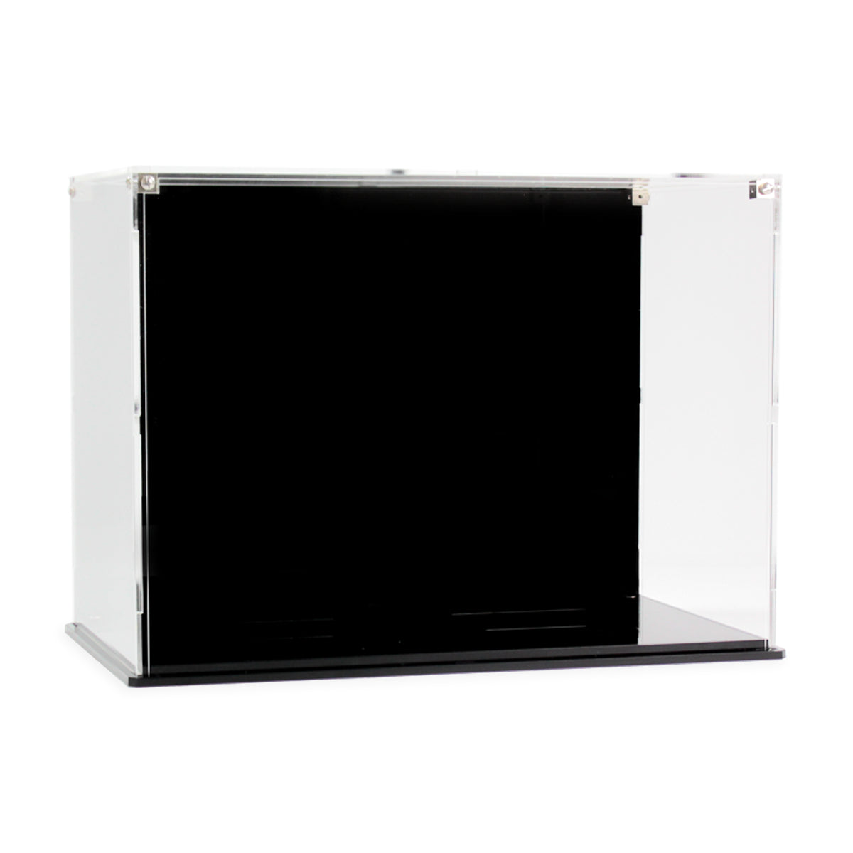 LEGO Venom and Carnage 76187 and 76199: display case panels or base without the main LEGO build.