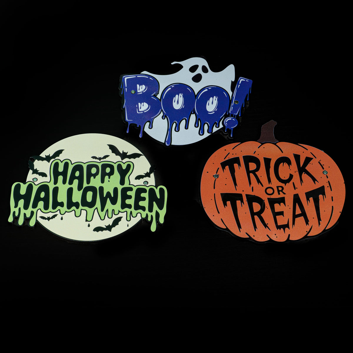 LEGO Halloween Wreath 40825: wall display stand panels or base without the main LEGO build.
