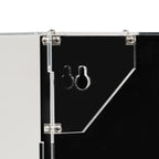 LEGO K-2SO 75434: close view of the wall-mounted display case construction or display arrangement.