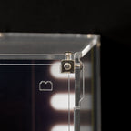 LEGO K-2SO 75434: close view of the wall-mounted display case construction or display arrangement.