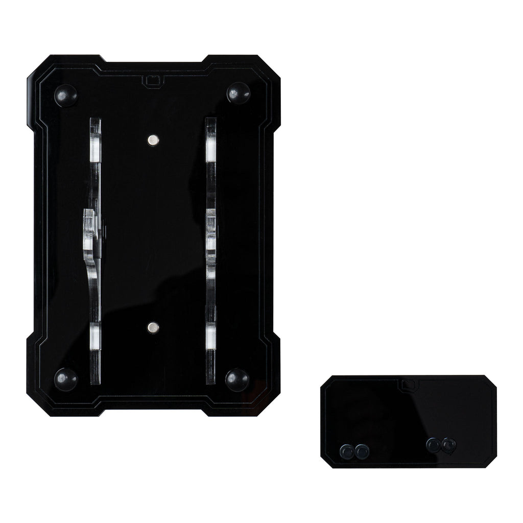 LEGO Captain America's Shield 76262: wall display stand panels or base without the main LEGO build.