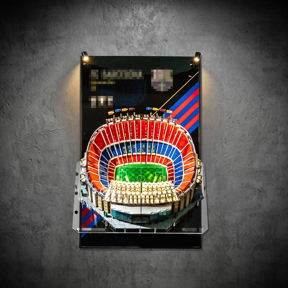 LEGO 10284 FC Barcelona Camp Nou Stadium — G01 display view