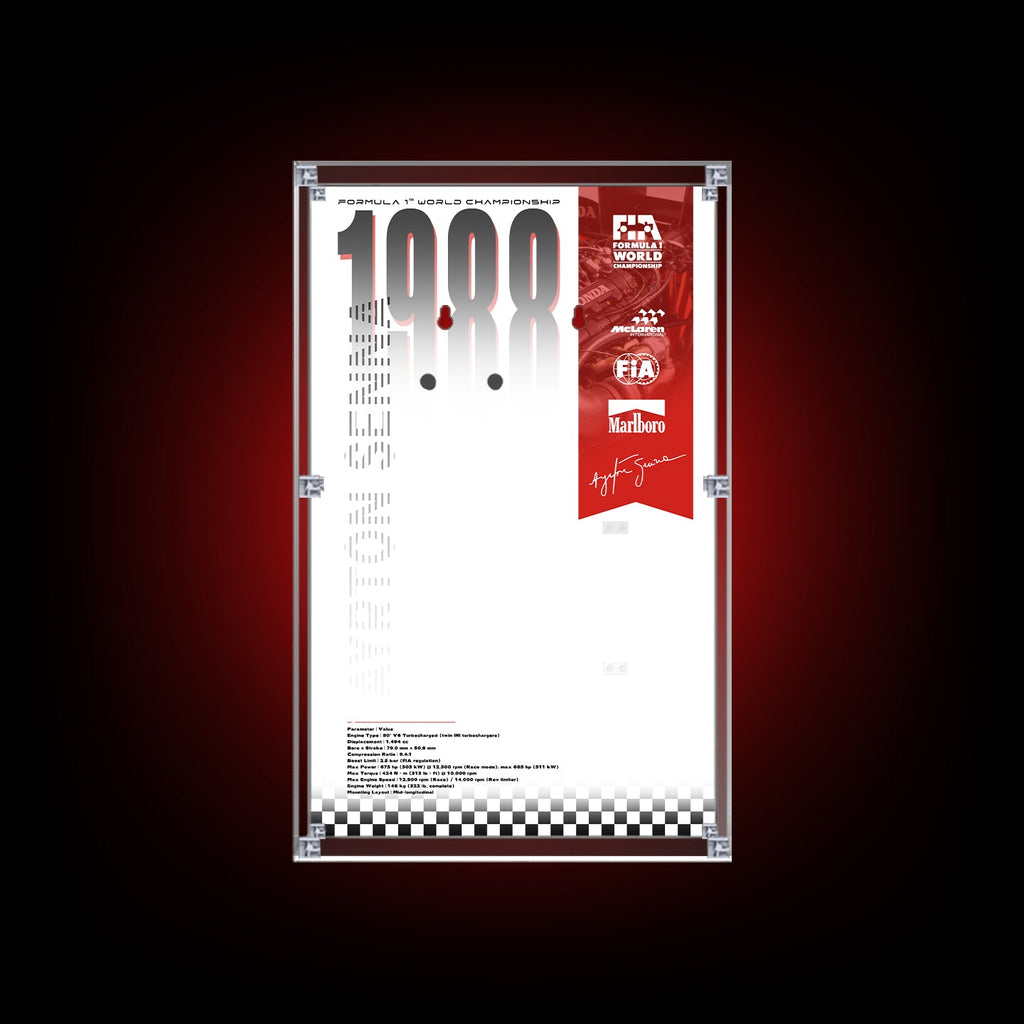 LEGO 10330 McLaren MP44 & Ayrton Senna — G02 display view
