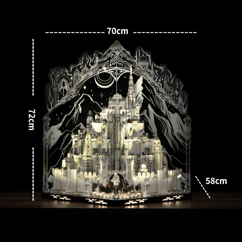LEGO 11377 The Lord of the Rings: Minas Tirith — D02 display view