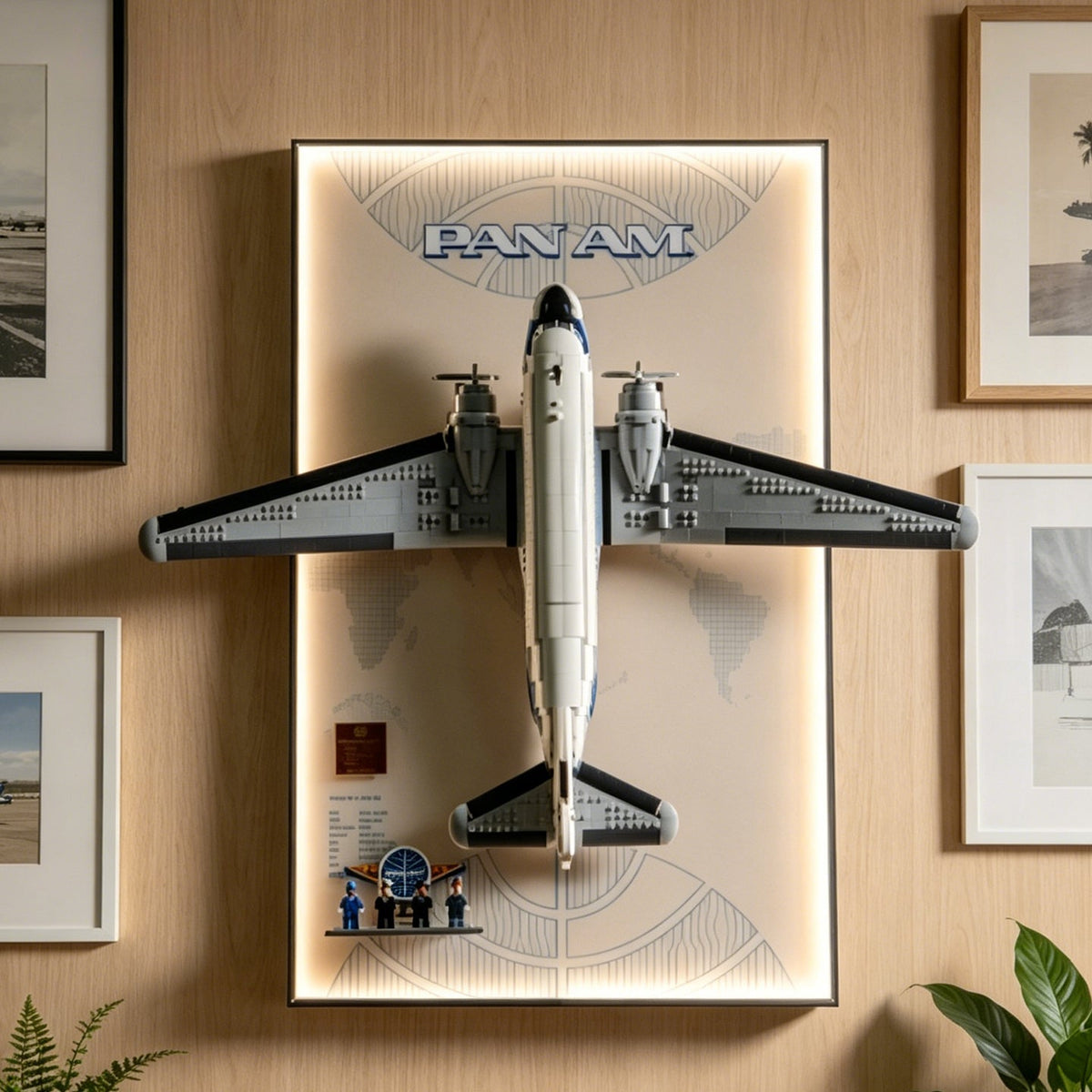 LEGO 11378 Douglas DC-3 PAN AM Airliner — G01 display view