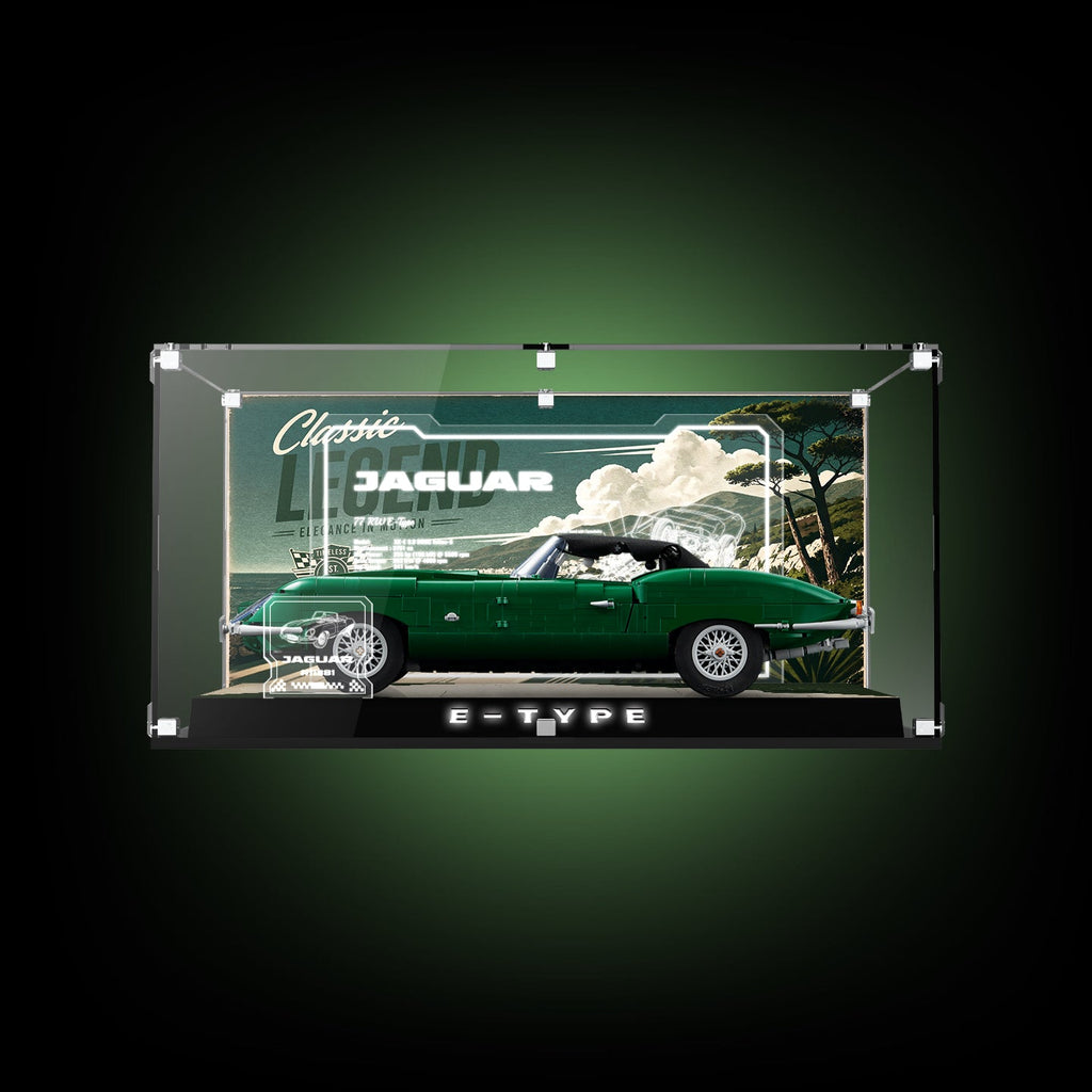 LEGO 11381 Jaguar E-Type — G01 display view