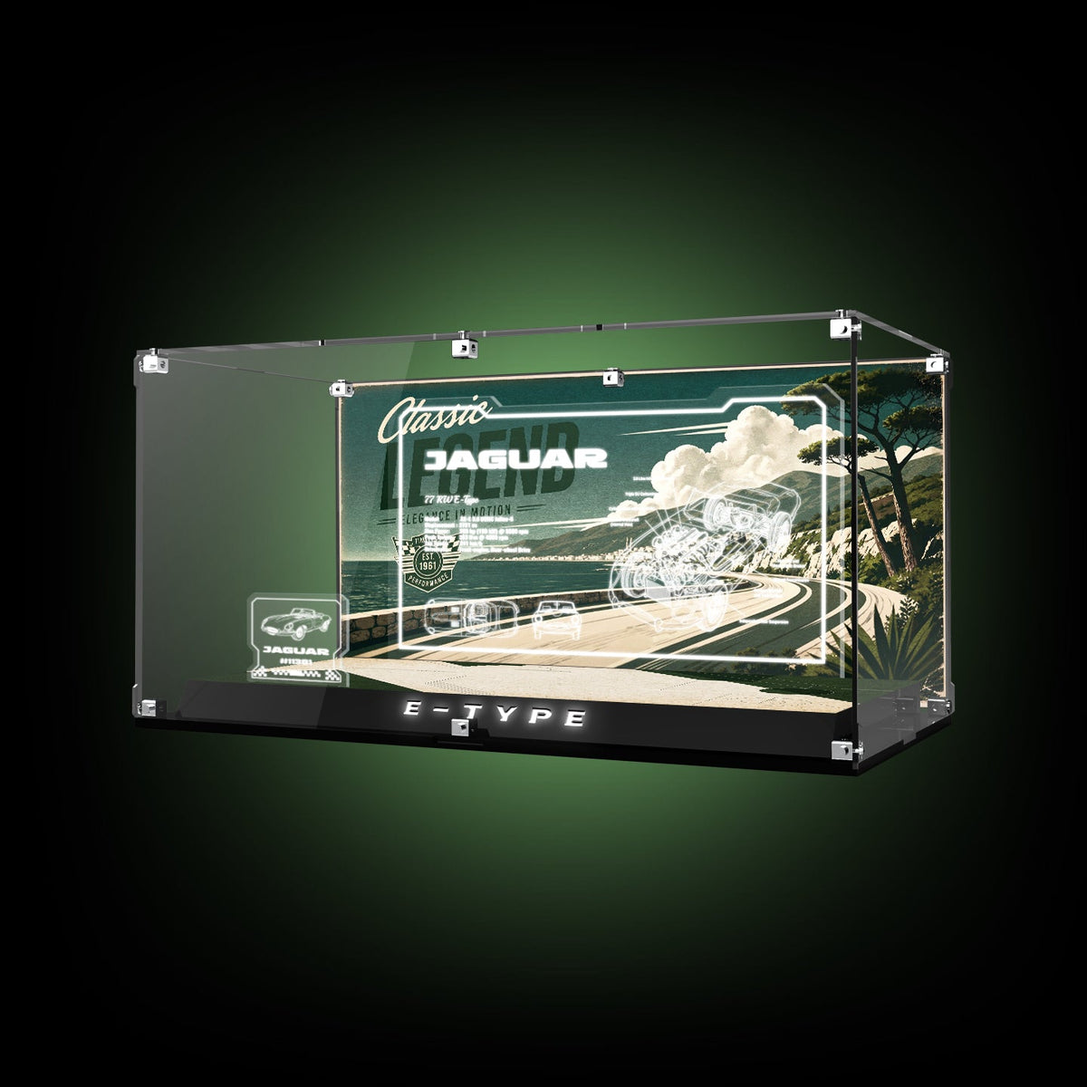 LEGO 11381 Jaguar E-Type — G02 display view