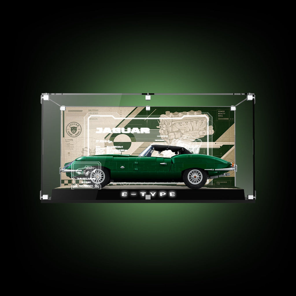 LEGO 11381 Jaguar E-Type — G04 display view