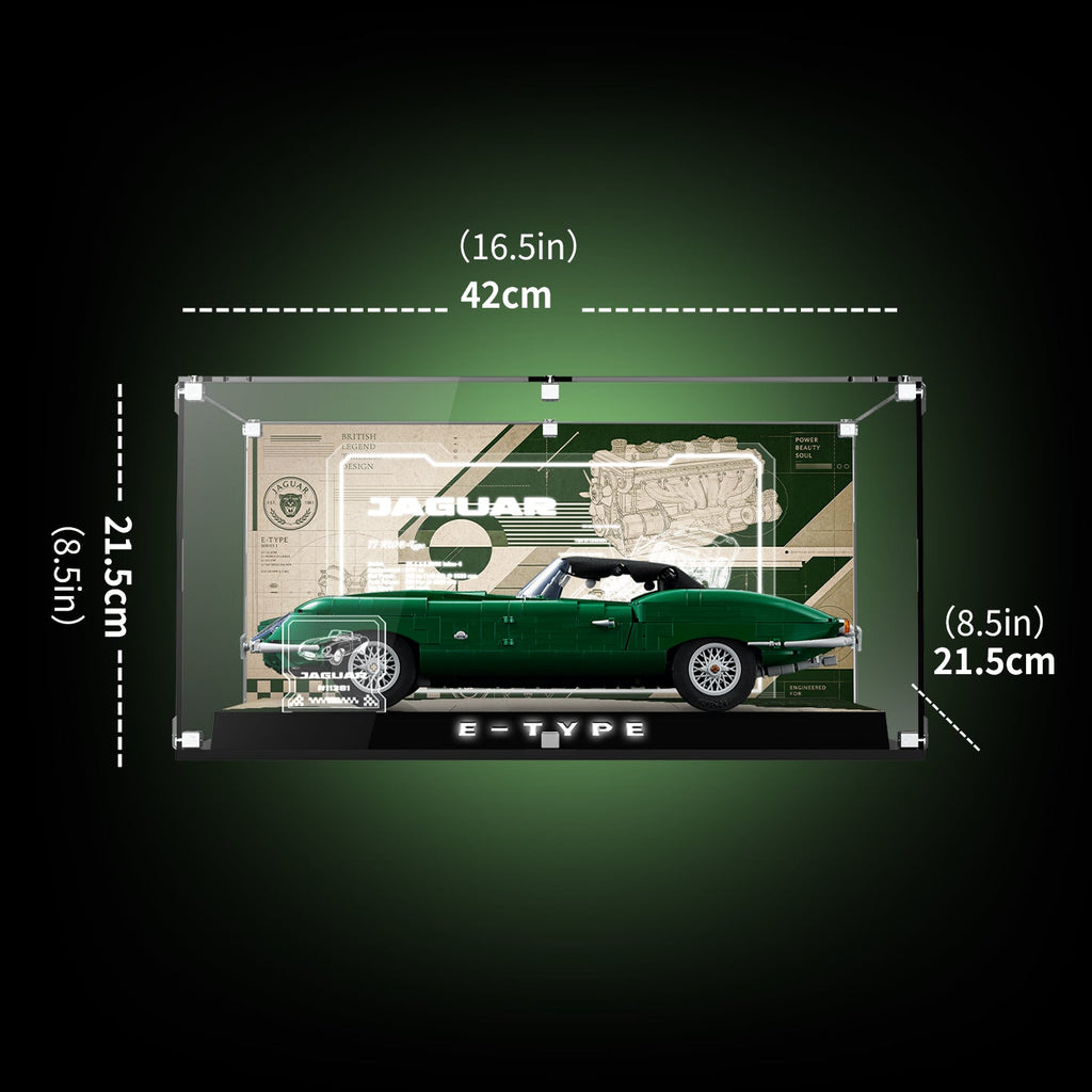 LEGO 11381 Jaguar E-Type — G05 display view