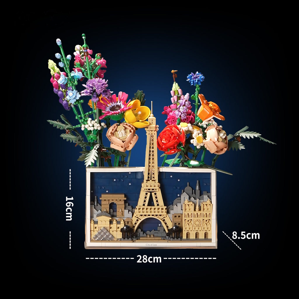 LEGO 21064 Paris – City of Love — D01 display view