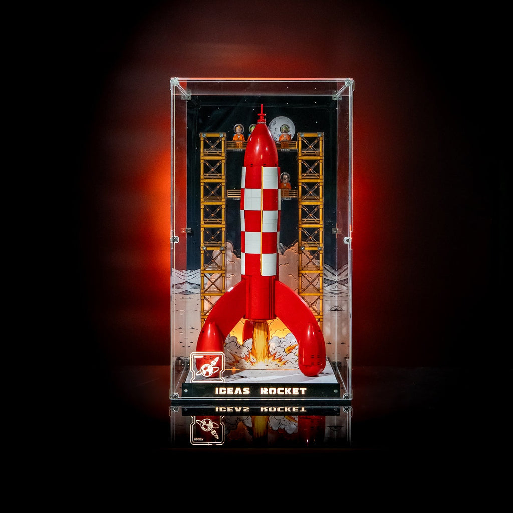 LEGO 21367 Ideas Tintin Moon Rocket — G14 display view