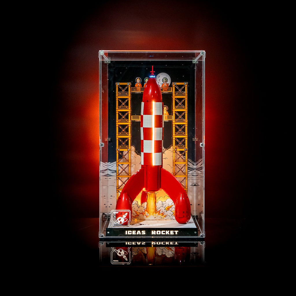 LEGO 21367 Ideas Tintin Moon Rocket — G15 display view