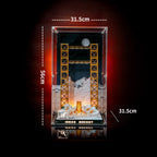 LEGO 21367 Ideas Tintin Moon Rocket — G18 display view
