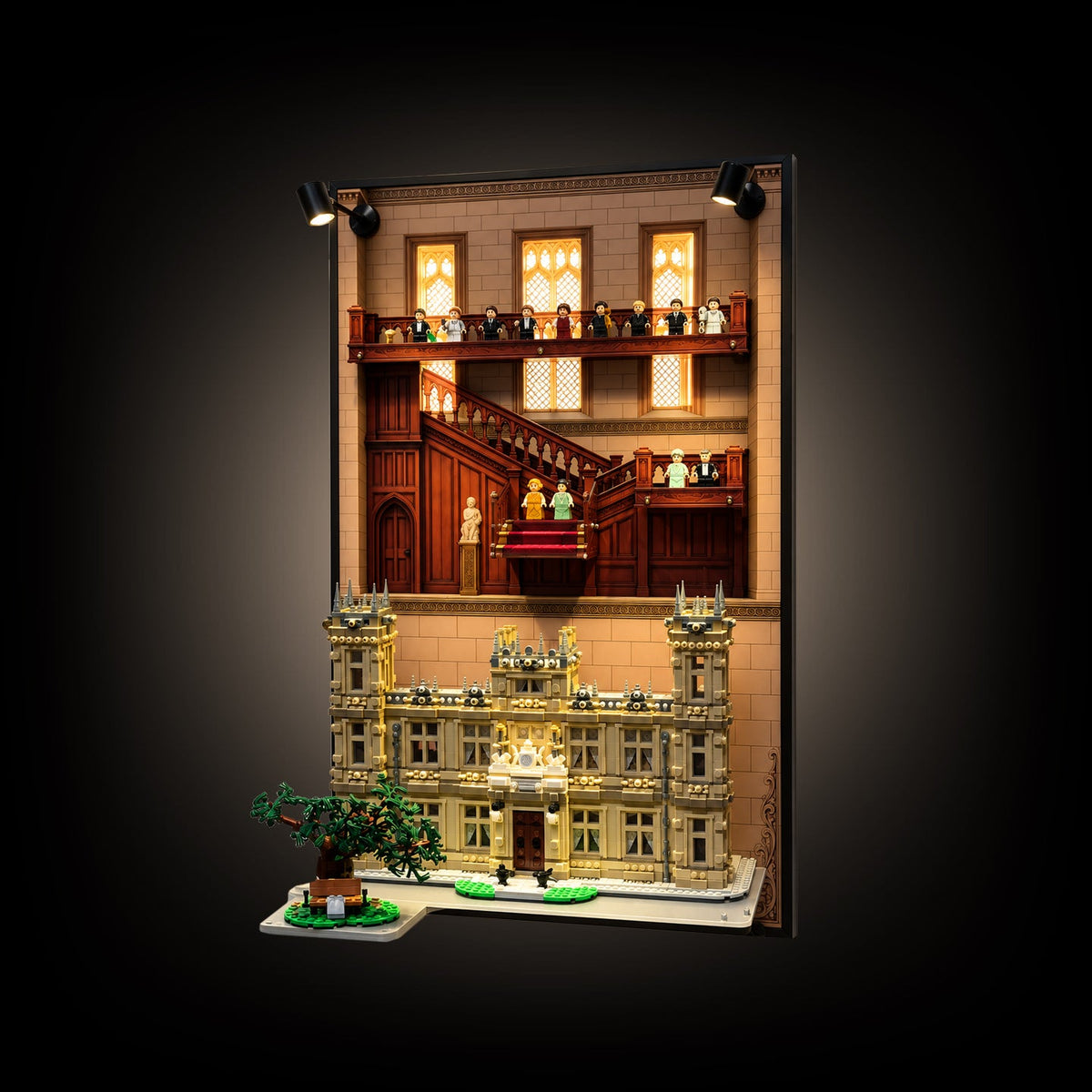 LEGO 21373 Downton Abbey — G01 display view