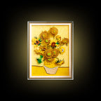 LEGO 31215 Vincent van Gogh Sunflowers — G01 display view