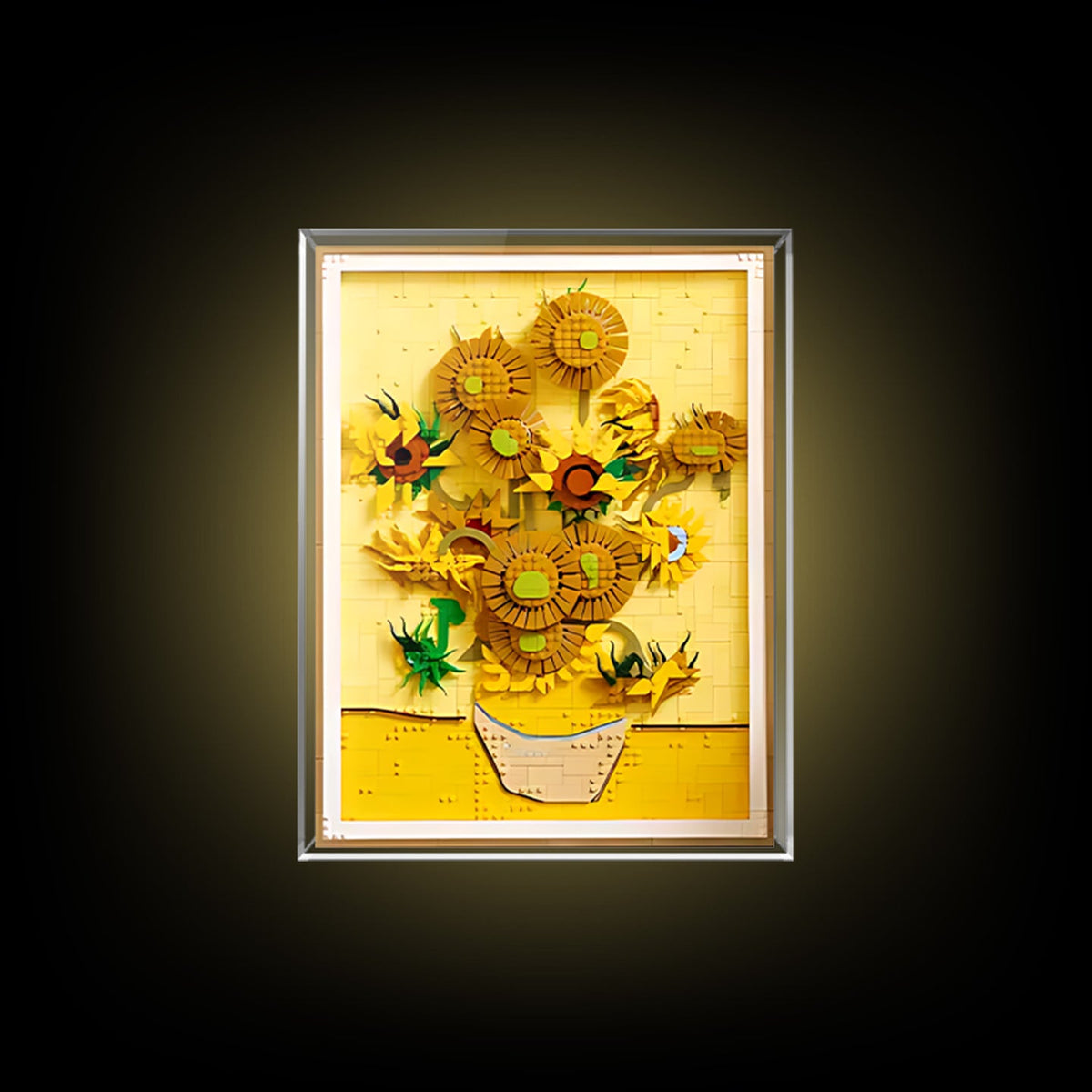 LEGO 31215 Vincent van Gogh Sunflowers — G01 display view