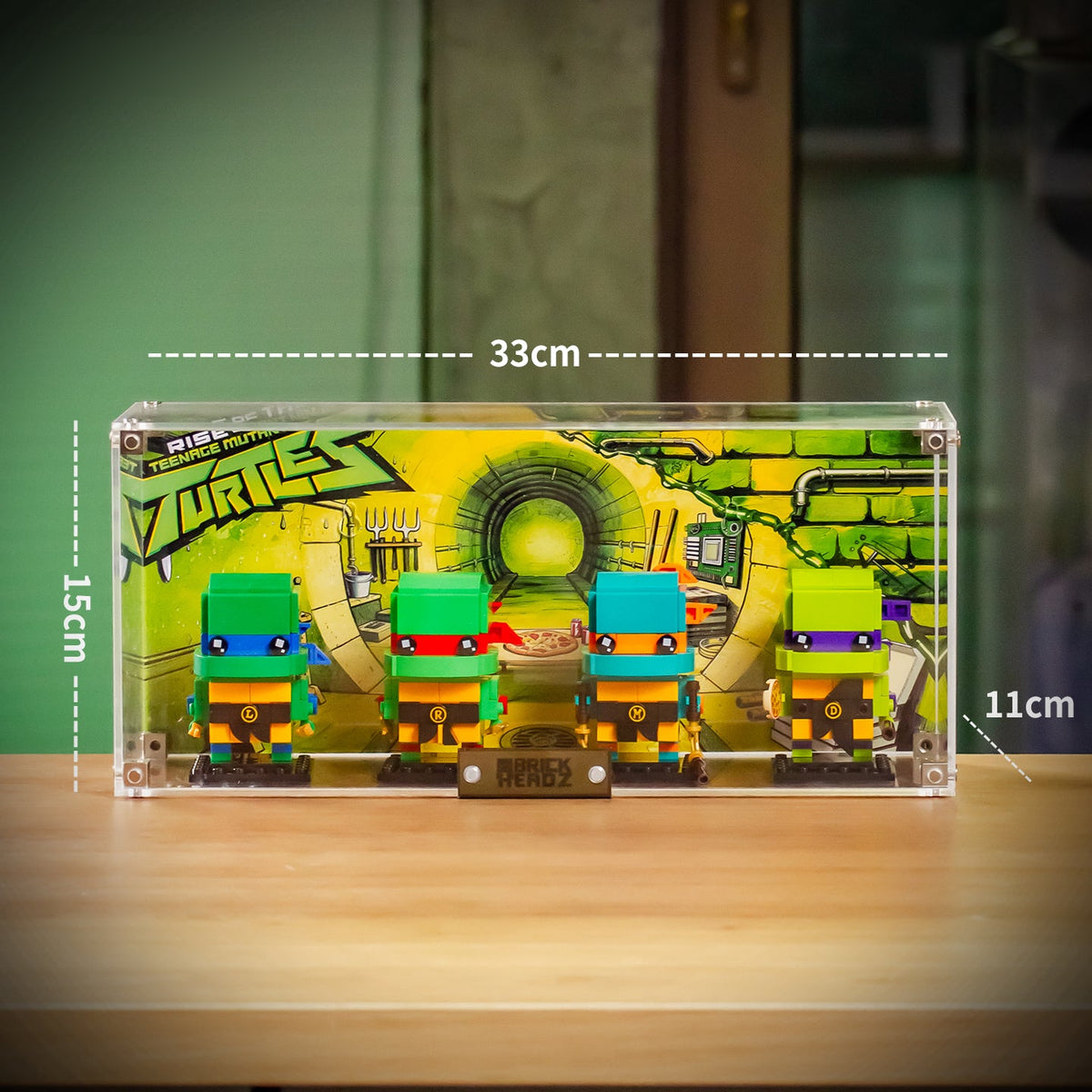 LEGO 40878 Teenage Mutant Ninja Turtles Figures — G05 display view