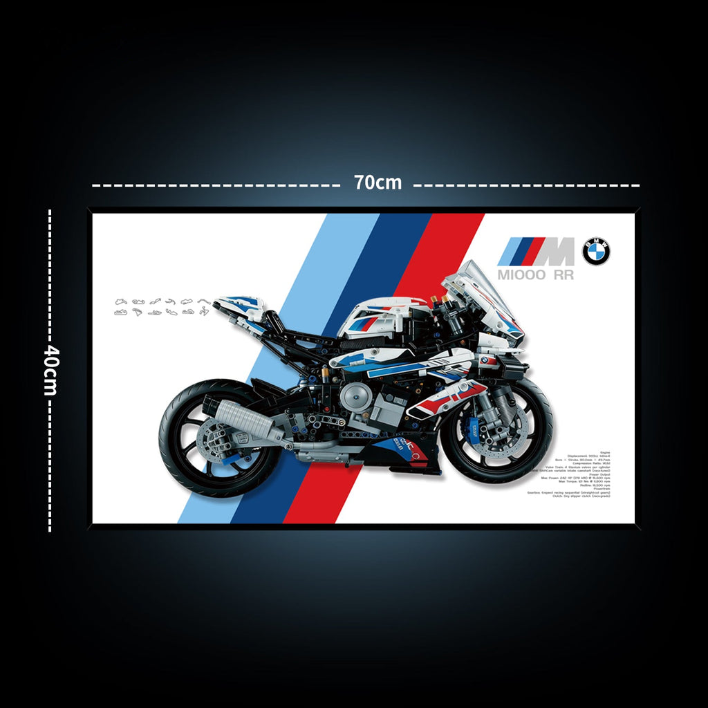 LEGO 42130 BMW M 1000 RR — D02 display view