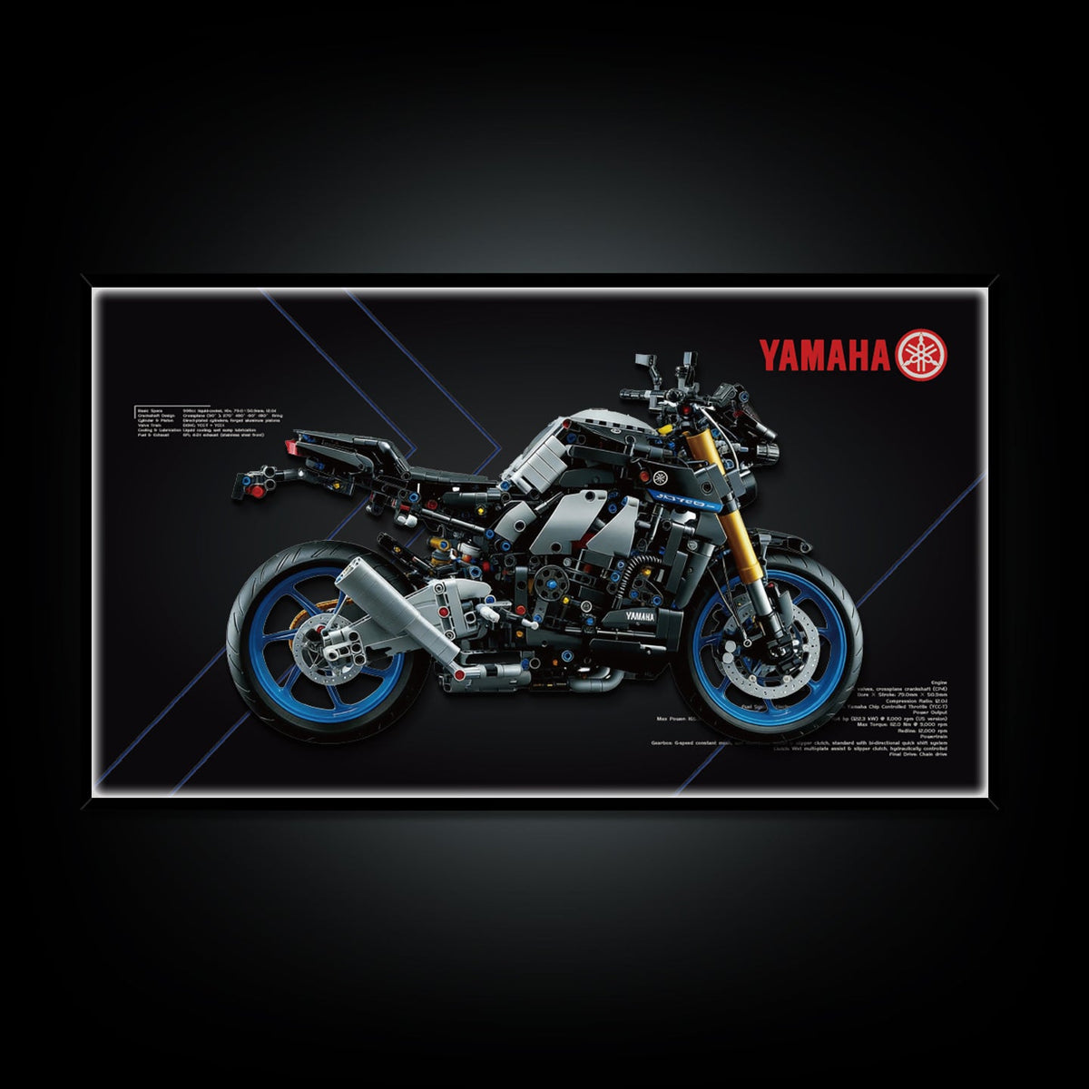 LEGO 42159 Yamaha MT-10 SP — G01 display view