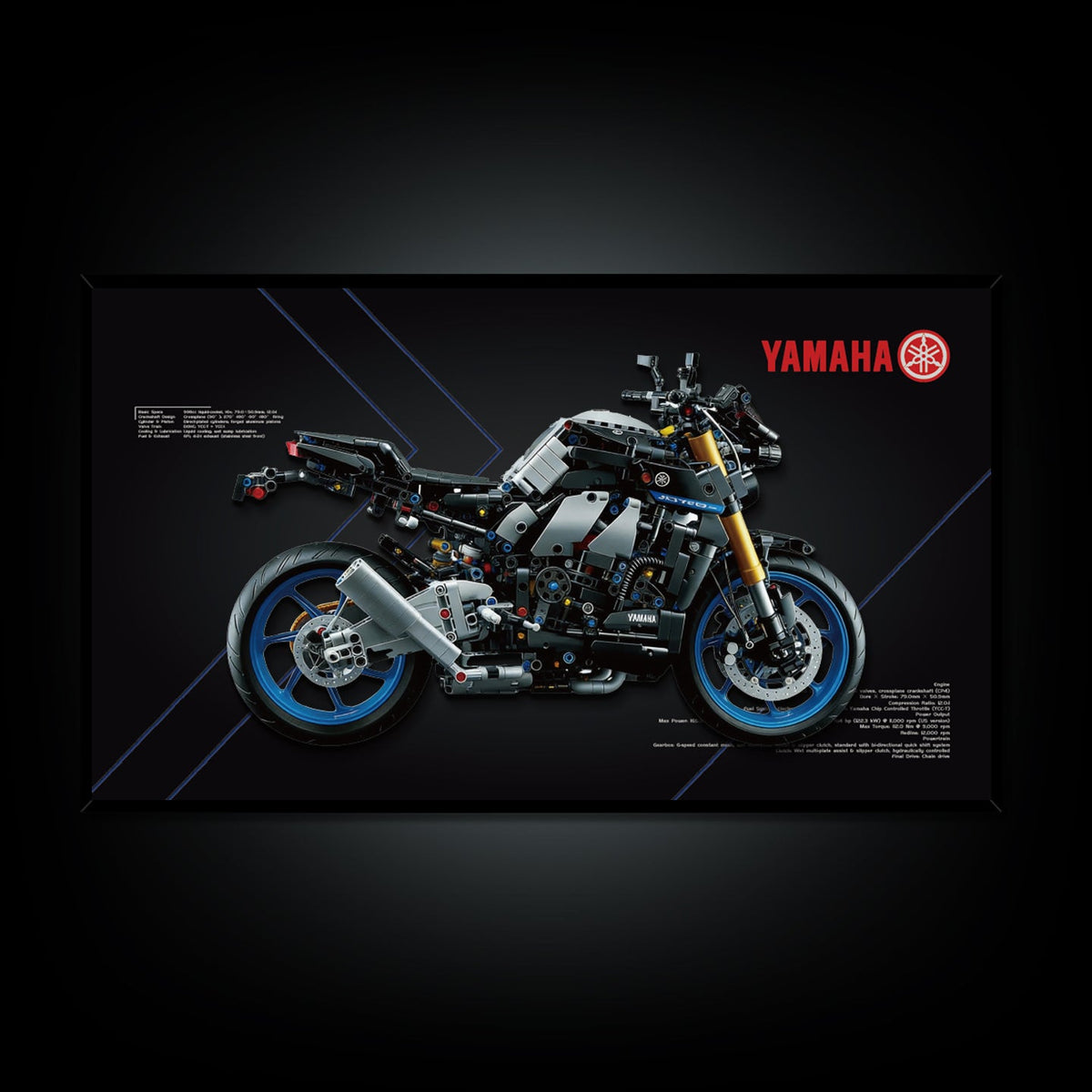 LEGO 42159 Yamaha MT-10 SP — G03 display view