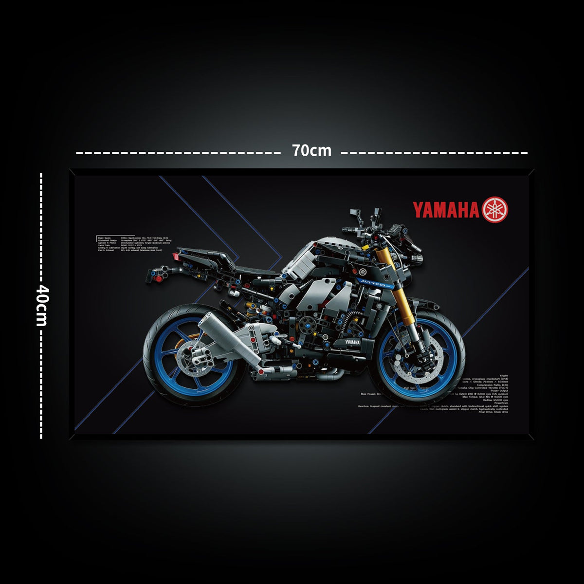 LEGO 42159 Yamaha MT-10 SP — G05 display view