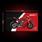 LEGO 42202 Ducati Panigale V4 S Motorcycle — D01 display view