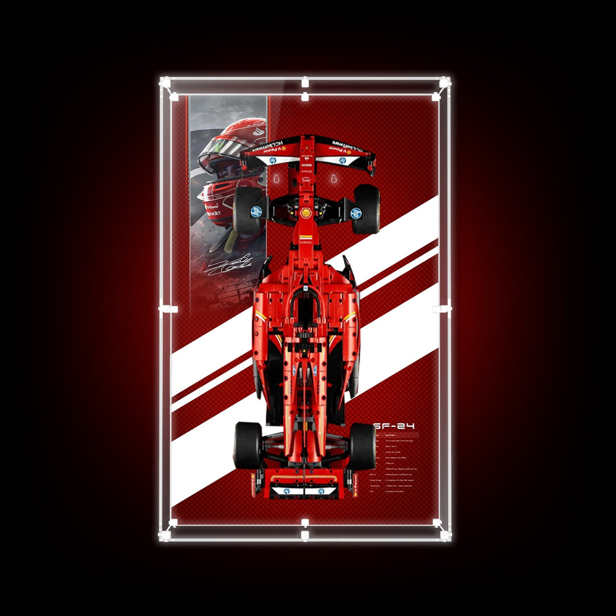 LEGO 42207 Ferrari SF-24 F1 Car — G07 display view