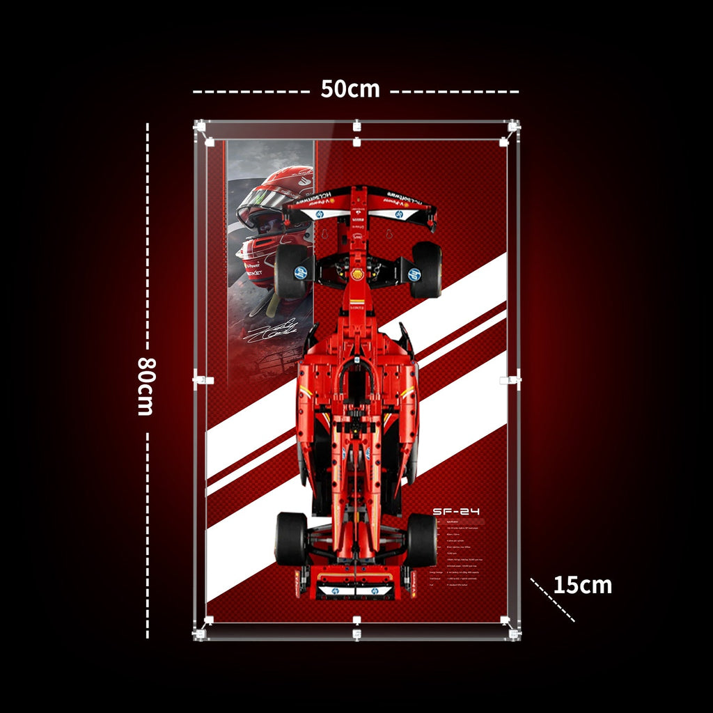 LEGO 42207 Ferrari SF-24 F1 Car — G11 display view