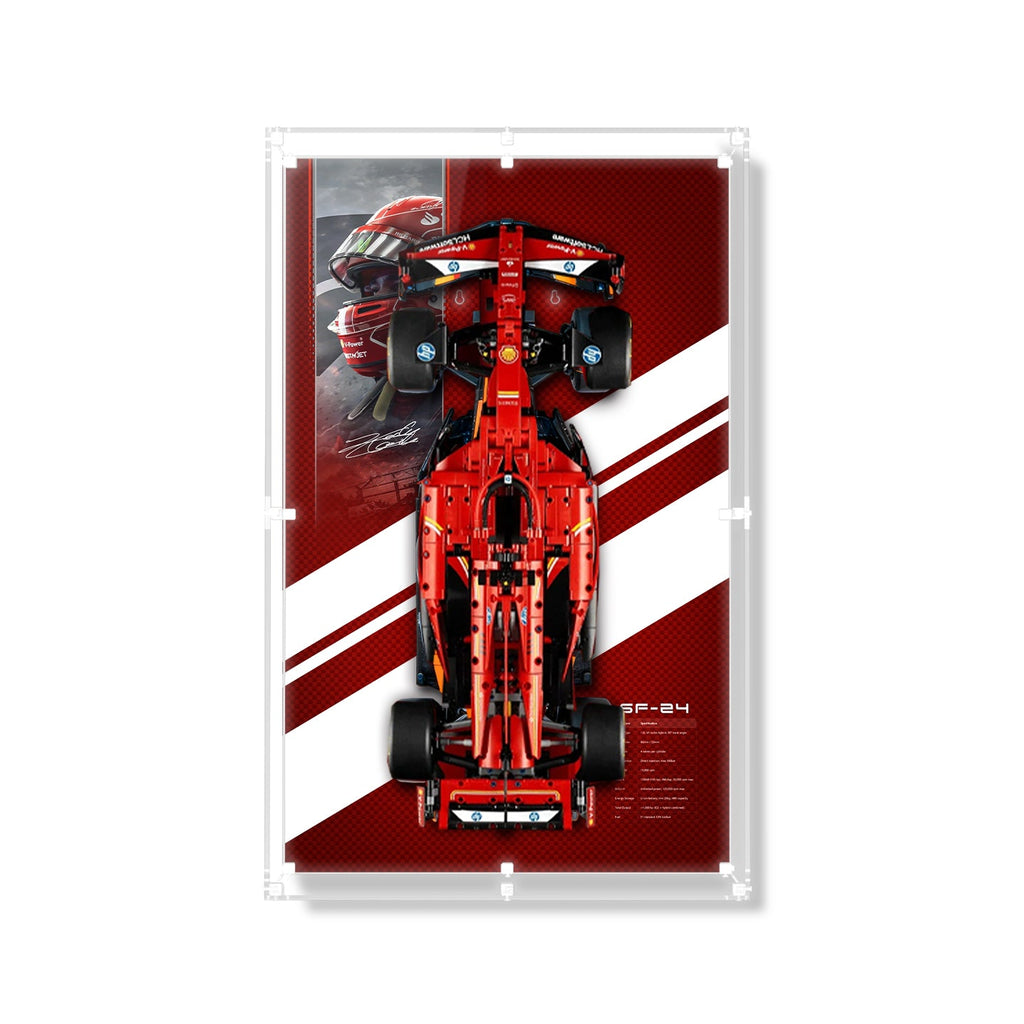 LEGO 42207 Ferrari SF-24 F1 Car — G13 display view