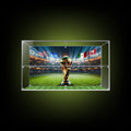 LEGO 43011, 43012, 43013, 43027 FIFA Soccer Highlights: Messi, Ronaldo, Mbappé & Vini — G04 display view
