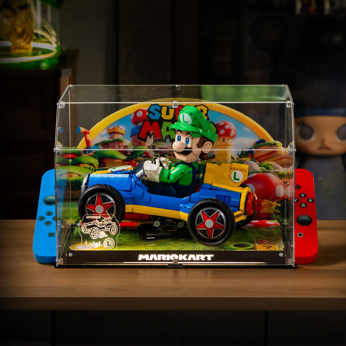 LEGO 72050 Mario Kart – Luigi & Mach 8 — G01 display view