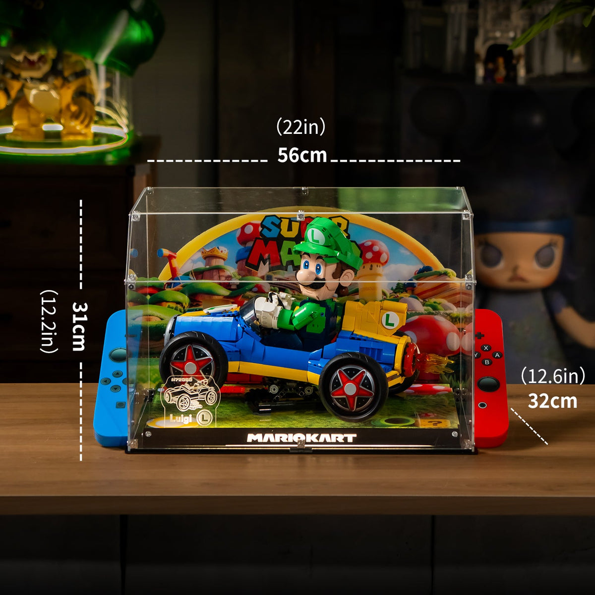 LEGO 72050 Mario Kart – Luigi & Mach 8 — G03 display view