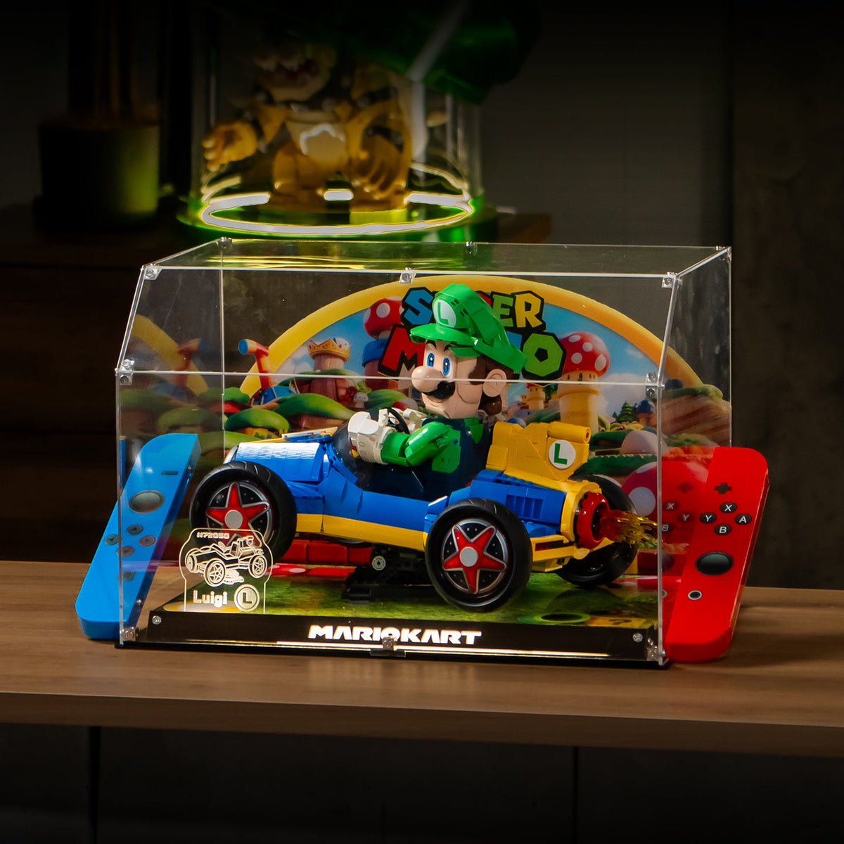 LEGO 72050 Mario Kart – Luigi & Mach 8 — G04 display view