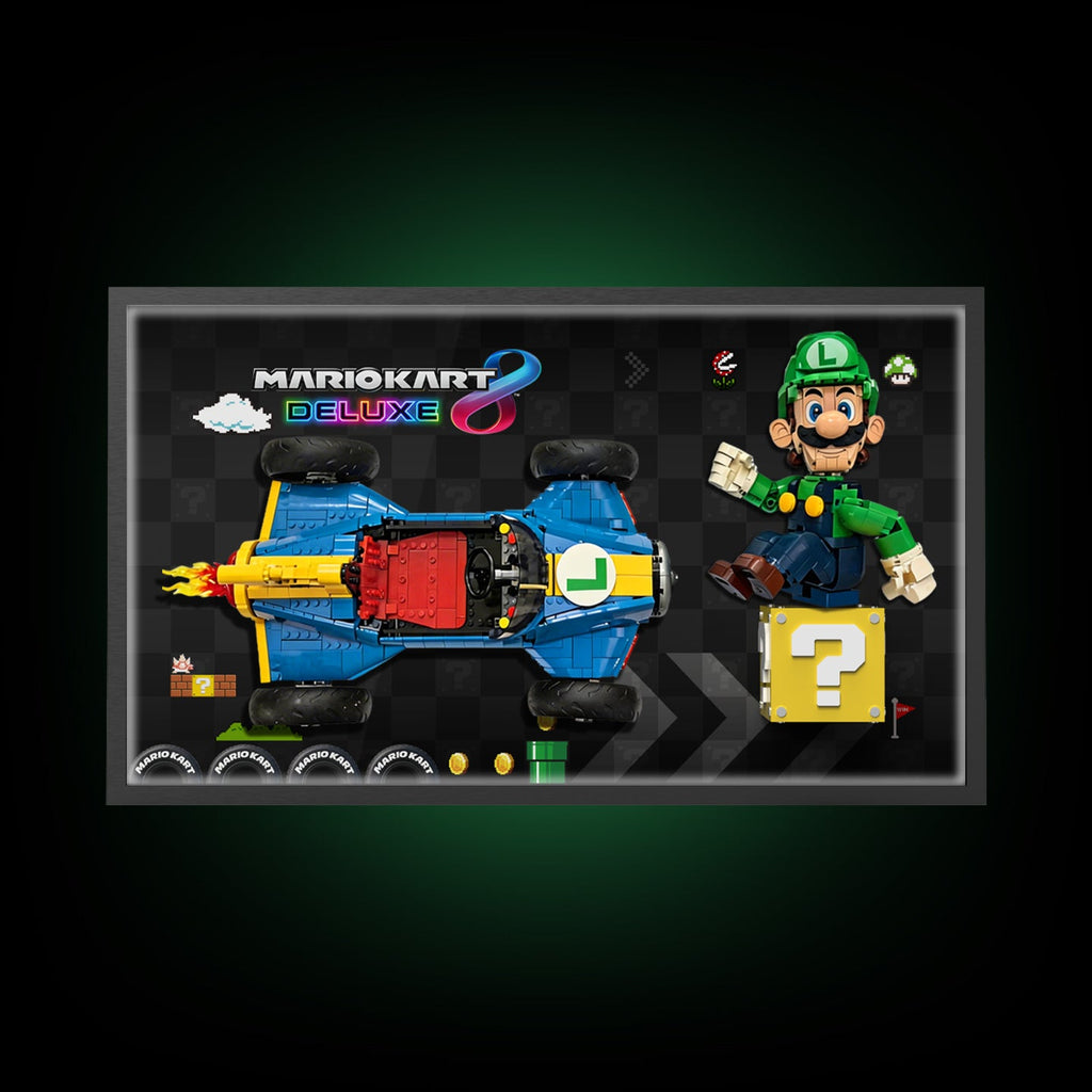 LEGO 72050 Mario Kart – Luigi & Mach 8 — G01 display view