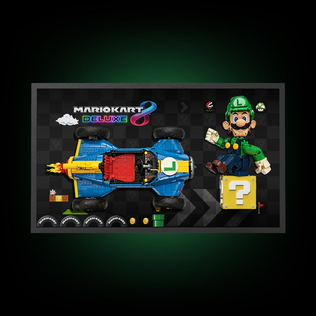 LEGO 72050 Mario Kart – Luigi & Mach 8 — G03 display view