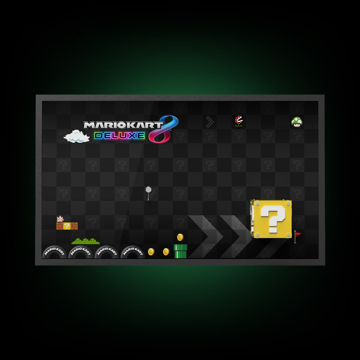 LEGO 72050 Mario Kart – Luigi & Mach 8 — G04 display view