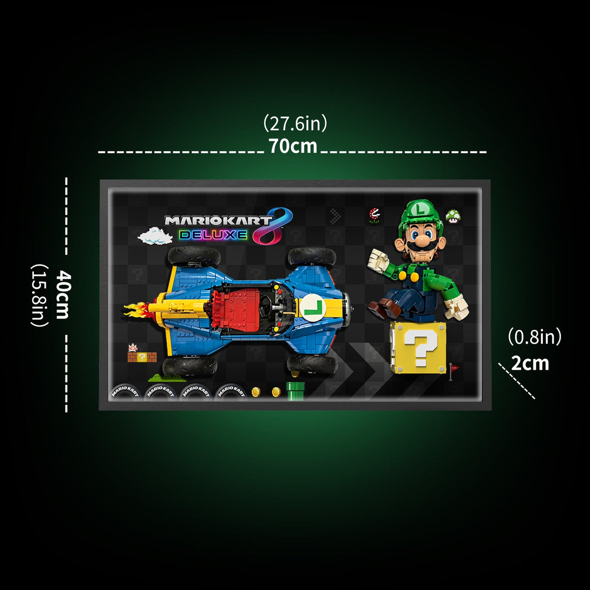LEGO 72050 Mario Kart – Luigi & Mach 8 — G05 display view