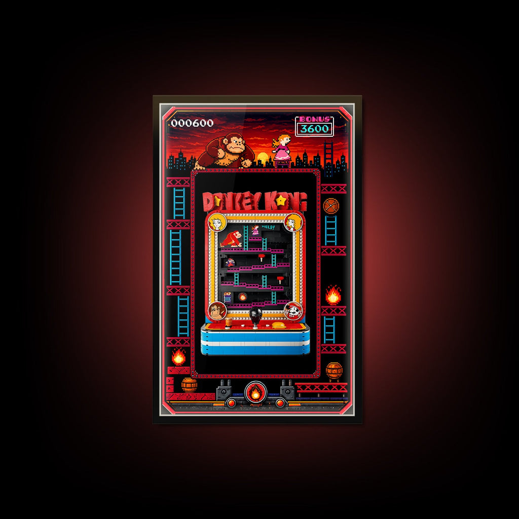 LEGO 72051 Donkey Kong Arcade — G01 display view